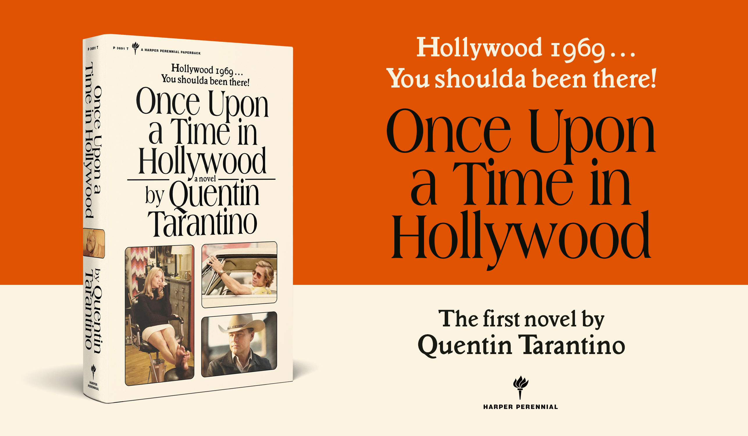 ONCE UPON A TIME... IN HOLLYWOOD novel by Quinten Tarantino