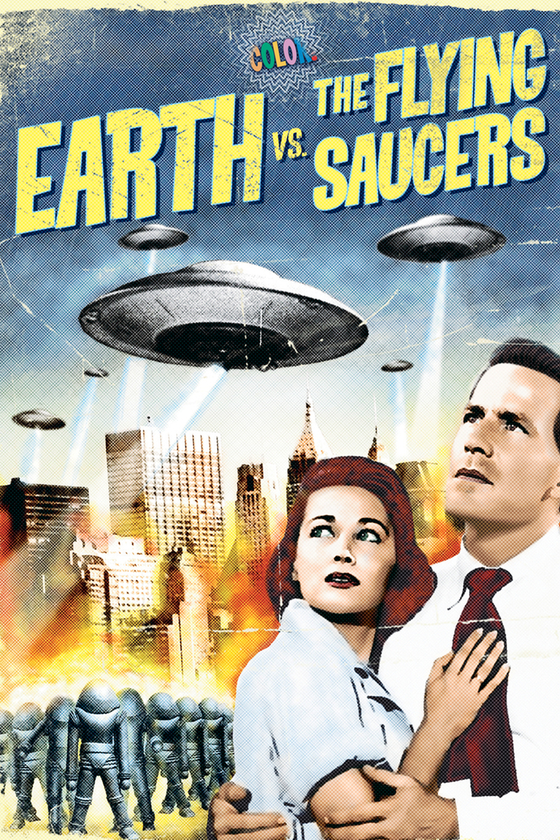 EARTH VS. THE FLYING SAUCERS (COLORIZED)